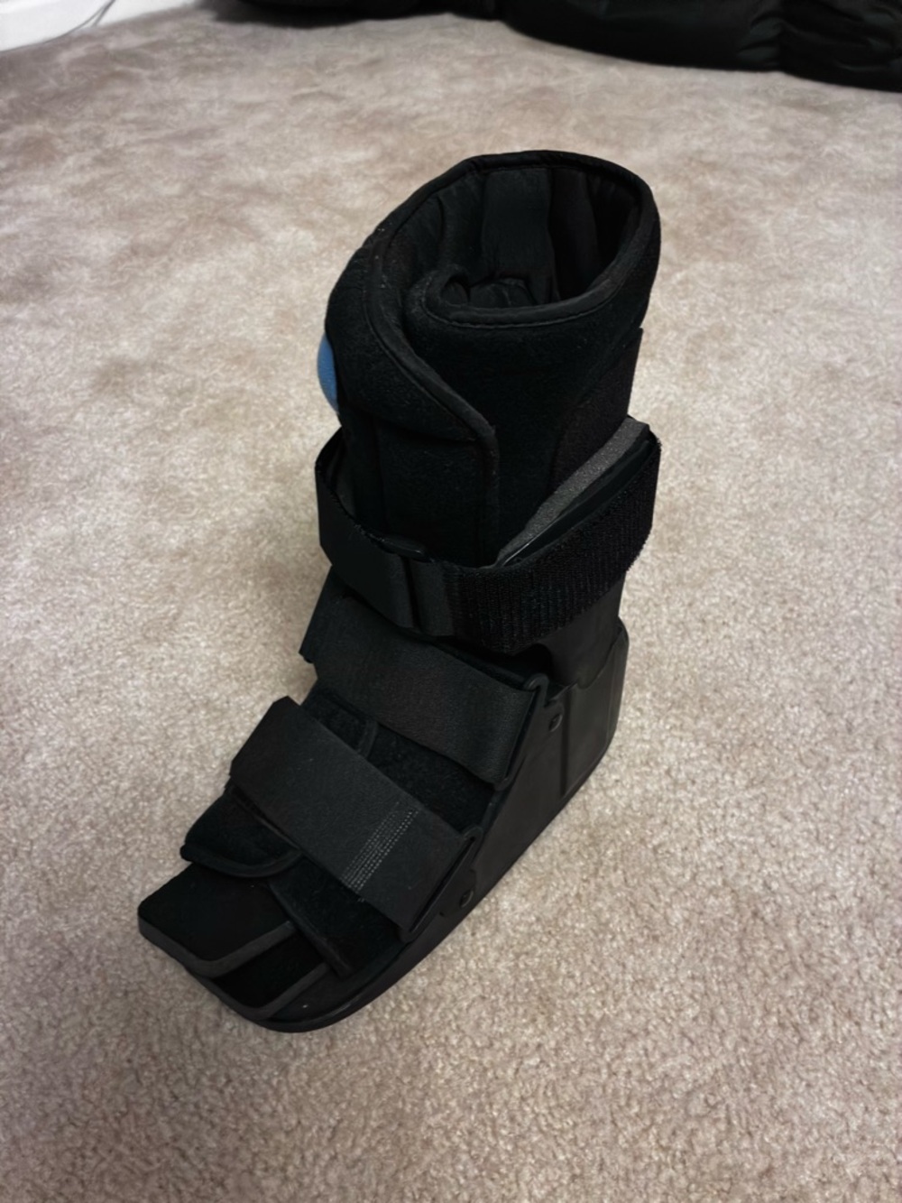 NWOT! Black Medical Walking Boot - Secure Support - Picture 2 of 4
